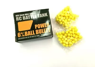 BB Ball Bullet 6mm Softair Parts For Heng Long 1/16 1/24 2.4Ghz RC Battle Tank • $13.69