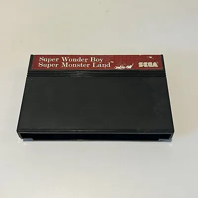 Super Wonder Boy In Monster Land (Sega Master System SMS 1988) Cartridge Only • $21.81