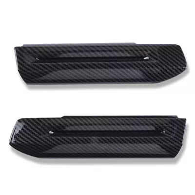 Carbon Fiber Inner Door Armrest Handle Cover Trim Bezel For Ford Mustang 2015 + • $16.88