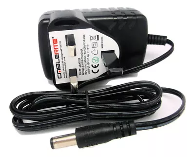 Replacement 12V 1000mA AC-DC Adaptor Charger For FLH48608 Kids Mercedes Toy Car • £10.99