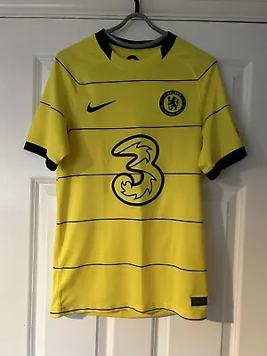 Chelsea 2021 / 2022 Away Football Shirt Size Men’s XS / Extra Small • £14.39