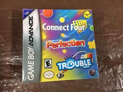 Connect Four/Trouble/Perfection - Game Boy Advance Gba • $15.94