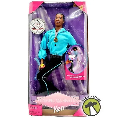 Olympic USA Skater Ken Barbie Doll 1997 Mattel #18502 NRFB • $35.95
