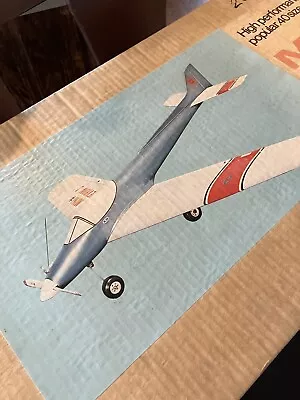 MFA Mini Chevron 2 Glass Foam Balsa R/c Vintage Pattern Model Airplane Kit NOS • $195