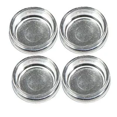 £2.99 • Buy Strong Plastic Clear Castor Cups Floor Carpet Furniture Sofa Chair Protectors Es