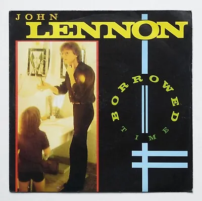 John Lennon -  Borrowed Time 7  Vinyl Single Record 1984. POSP 701. EX • £3.99