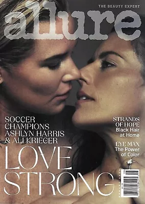 Allure Magazine Ashlyn Harris Ali Krieger Fashion Eye Color Black Hair At Home . • $13.45