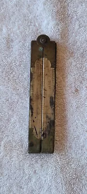 Antique Folding Ruler Wwod And Brass # 78 • $0.99