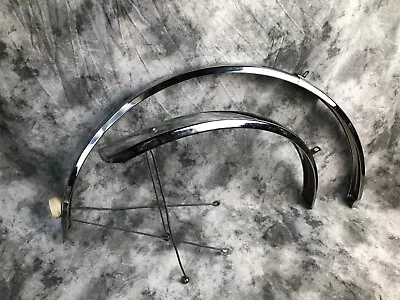 Raleigh 27 Inch Chrome Fenders Mudguards 1978 Mixte • $83.59