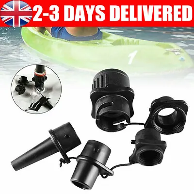 SUP Electric Pump Adapter Kayak Paddle Board Air Valve Inflatable Boat Accessory • £7.89
