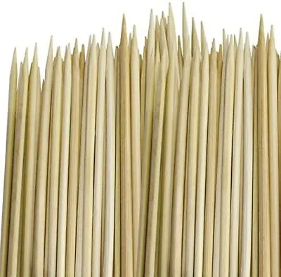 £2 • Buy 100 X SKEWERS IN BAMBOO (CARDED) Size 250mm