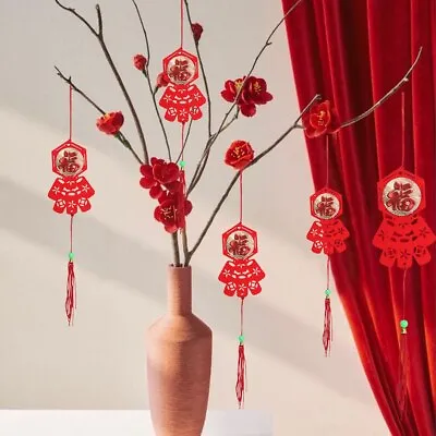 £2.59 • Buy  Red Lanterns New Year Decor Gift DIY Craft Chinese New Year Lanterns Festival