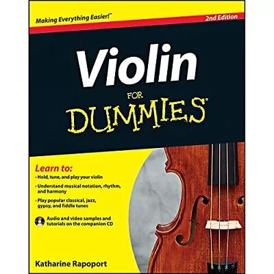 Violin For Dummies 2nd Edition • $6.21