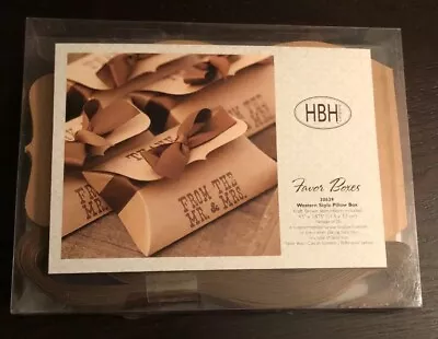 $18.99 • Buy Hortense B Hewitt Western Style Pillow Favor Boxes, 25-Pack #30639