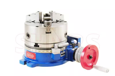 SHARS 8  Horizontal And Vertical ROTARY TABLE W/8  3 JAW SELF CENTERING Chuck R • $662.50