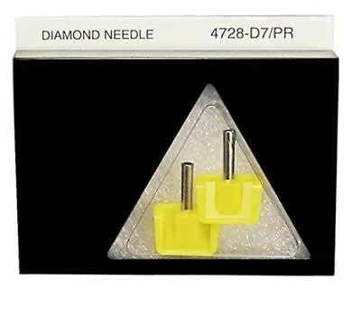 BRAND NEW JUKEBOX NEEDLE PAIR FITS Seeburg SHOWCASE-YELLOW PAIR 4728-D7/PR • $38.50