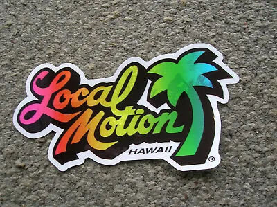 Vintage Local Motion Hawaii Surfing Surfboard Sticker Surfer Longboard Surf Nice • $7.75