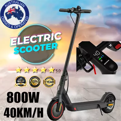 MAX 800W 40KM/H Model Electric Scooter 8.5 Inch 50km Portable Foldable E Bike AU • $405.99