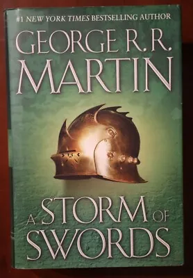 A STORM OF SWORDS By George R.R. Martin (2000) HC/DJ Book Three GAME OF THRONES • $39.99