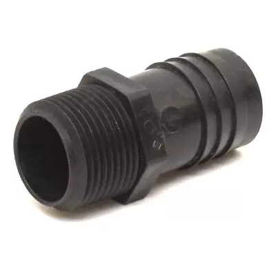 Sailfish Boat Hose Adapter | 3/4 Inch Threaded Black Plastic • $4.46