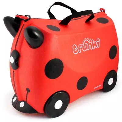 Trunki Ride On Suitcase In Harley The Ladybird • £34.95