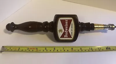 Vintage Bud Light Draft Beer Wood Tap Handle 13” • $3.75