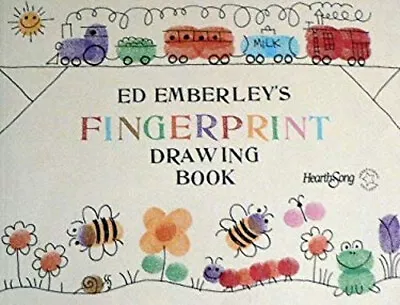 Ed Emberley's Fingerprint Drawing Book : Hearth Song Paperback Ed • $9.60