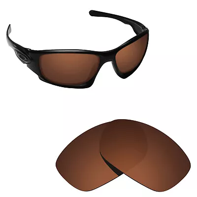 Hawkry Polarized Replacement Lenses For-Oakley Ten Sunglass Bronze Brown • £12.58