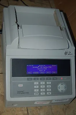 LN Applied Biosystems GeneAmp PCR System 9700 96-Well Lid  Cycler Thermocycler • $1358.60