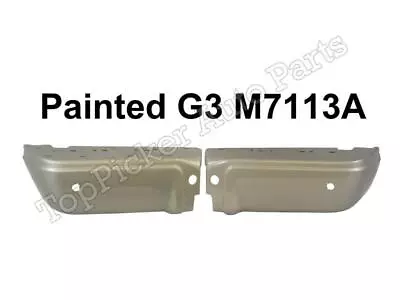 Painted Pueblo Gold G3/M7113A Rear Bumper Ends W/Hole For 08-10 Ford F250 F350 • $254.10