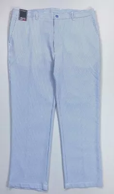 Men's Roundtree Classic Fit Flat Front Stretch Seersucker Pants  • $29.99