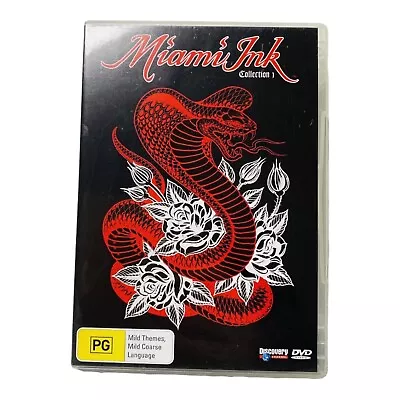 £6.49 • Buy Miami Ink : Collection 1 (DVD, 2005) - Genuine Region 4. Tattoos.