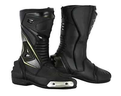 LuxHide Men's Motorcycle Motocross Off-road And ATV Riding Racing Boots  • $99.99