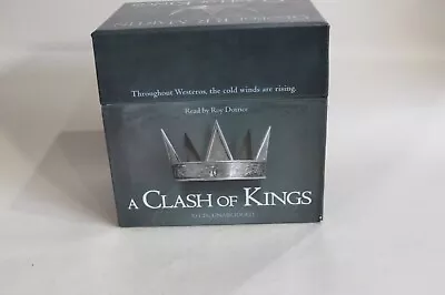 A Clash Of Kings Game Of Thrones George R.R.Martin [30 CD Audio Book] With Map • £16.99
