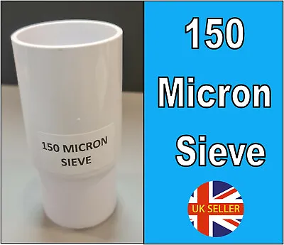 150 Micron Nylon Mesh Stackable Sieve Food Grade Strainer Home Brew Filter • £5.99