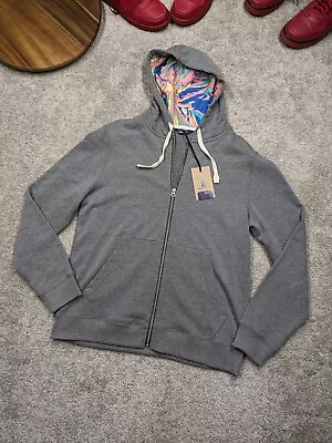 Chubbies Hoodie Mens XL Night Schwoodie Full Zip Hood Sweatshirt Gray NWT $59.50 • $29.16