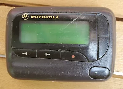 Motorola Pager Advisor Gold Works! Black • $41.39