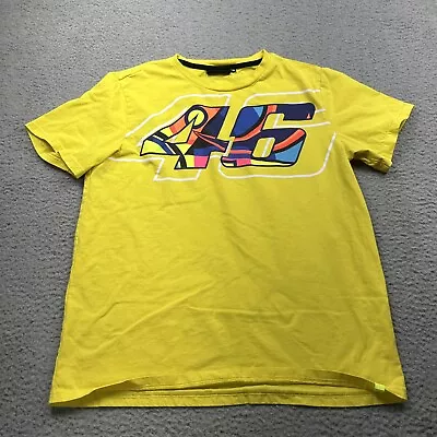 Vr46 Shirt Mens Extra Large Yellow Valentino Rossi Racing Merch Motogp • $34.99