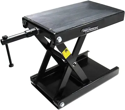 Scissor Center Jack Lift Crank Floor Stand Dirt Bike Motorcycle Shop Equipment • $130.80