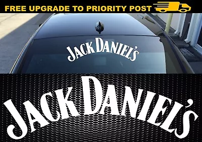 Jack Daniels Whiskey Logo Car 4x4 Sticker 500mm Wide • $21.90