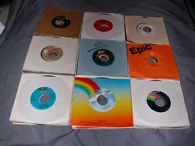 Wholesale Lot Of (100) 45rpm Records - Country Artists • $39.99