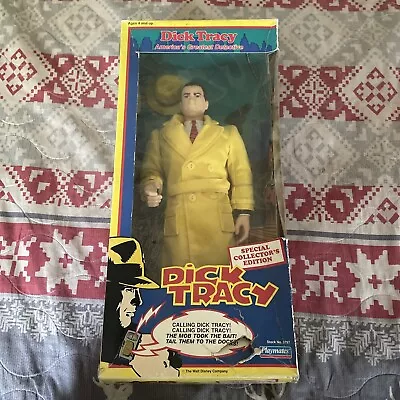 @ 1990 Playmates Dick Tracy 'DICK TRACY' Disney 15  Collectors Edition Figure • $44