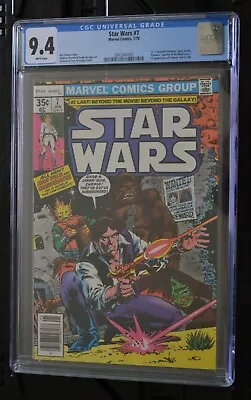 Star Wars # 7 : Cgc 9.4 (near Mint) : January 1978 : Marvel Comics.  (002) • $170