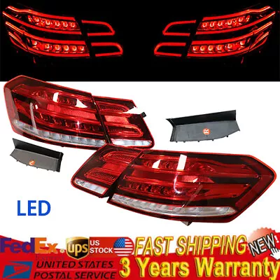 Pair For 2010-2013 Mercedes Benz Sedan W212 E200 E300  E63 AMG LED Tail Lights • $322.05