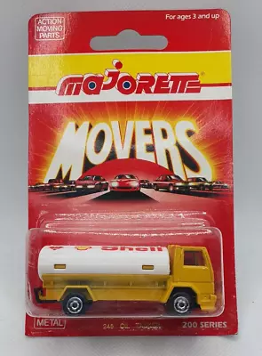 Rare Vintage MAJORETTE - Movers #245 Oil Tanker Shell - NIP - 200 Series • $5.83