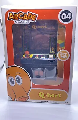 Q-BERT ARCADE Classics #04 Handheld Video Game Toy BRAND NEW IN UNOPENED BOX! • $1.99