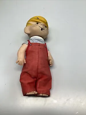 1959 DENNIS THE MENACE Rubber Doll The Hall SYND Inc VINTAGE • $129.95