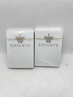 Two Sealed Decks White Knights Ellusionist Playing Cards (Unopened) • $19.99