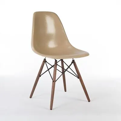 Herman Miller Eames Chair Greige Original Vintage DSW Dining Side Shell • £325
