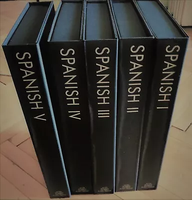 Learn Spanish Language By Pimsleur Gold Edition Vol. 1-5 Audiobook-160 Lessons • £105.85